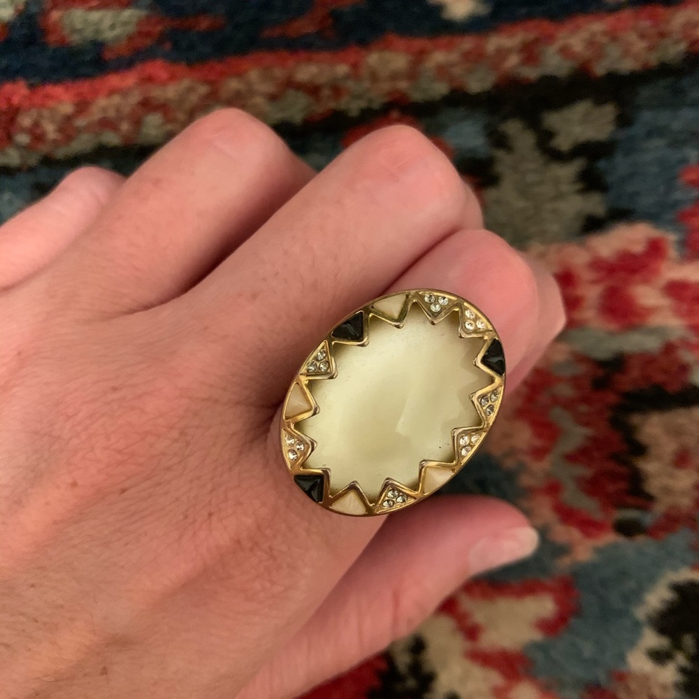 House of Harlow 1960 cocktail ring